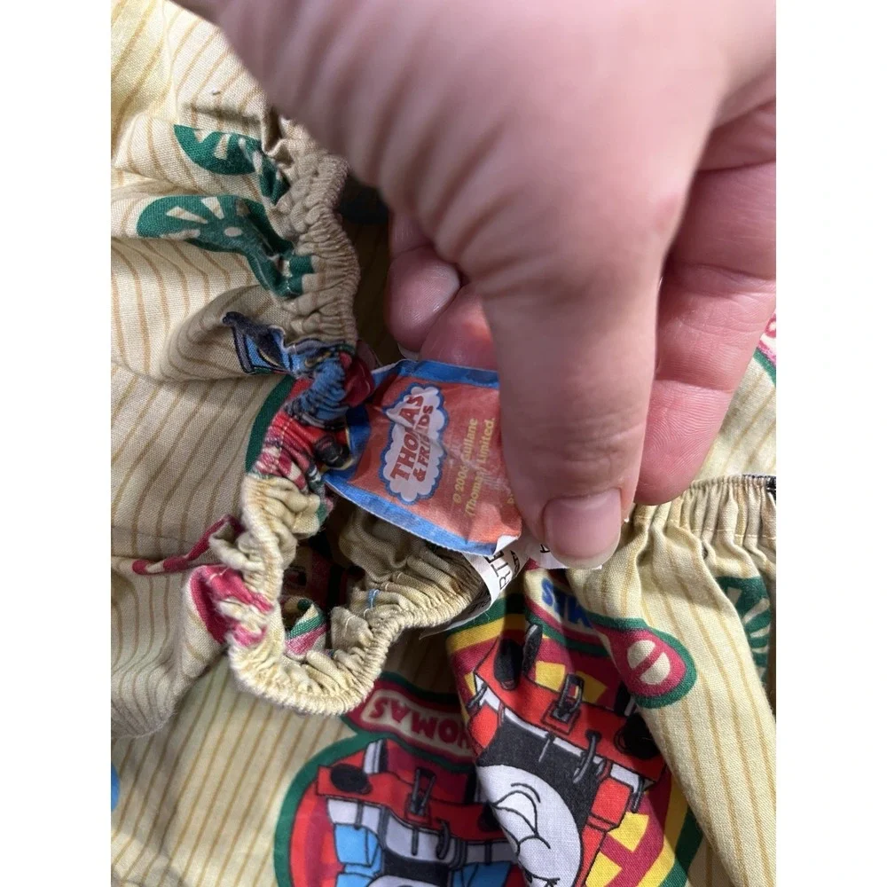 Thomas the Tank Engine Toddler Fitted Sheet Thomas & Friends 2006 Train Bedding